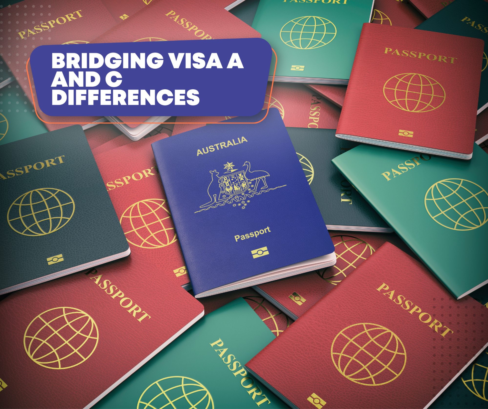 Difference between bridging visa A and C